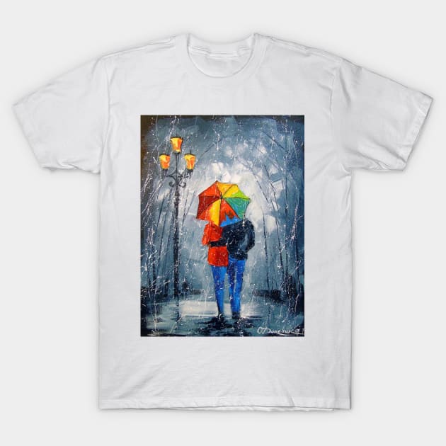 Bright walk in the Park T-Shirt by OLHADARCHUKART